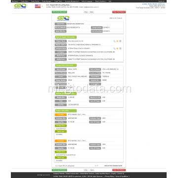 Flixkun tal-ħġieġ Data tad-dwana tal-importazzjoni tal-USA